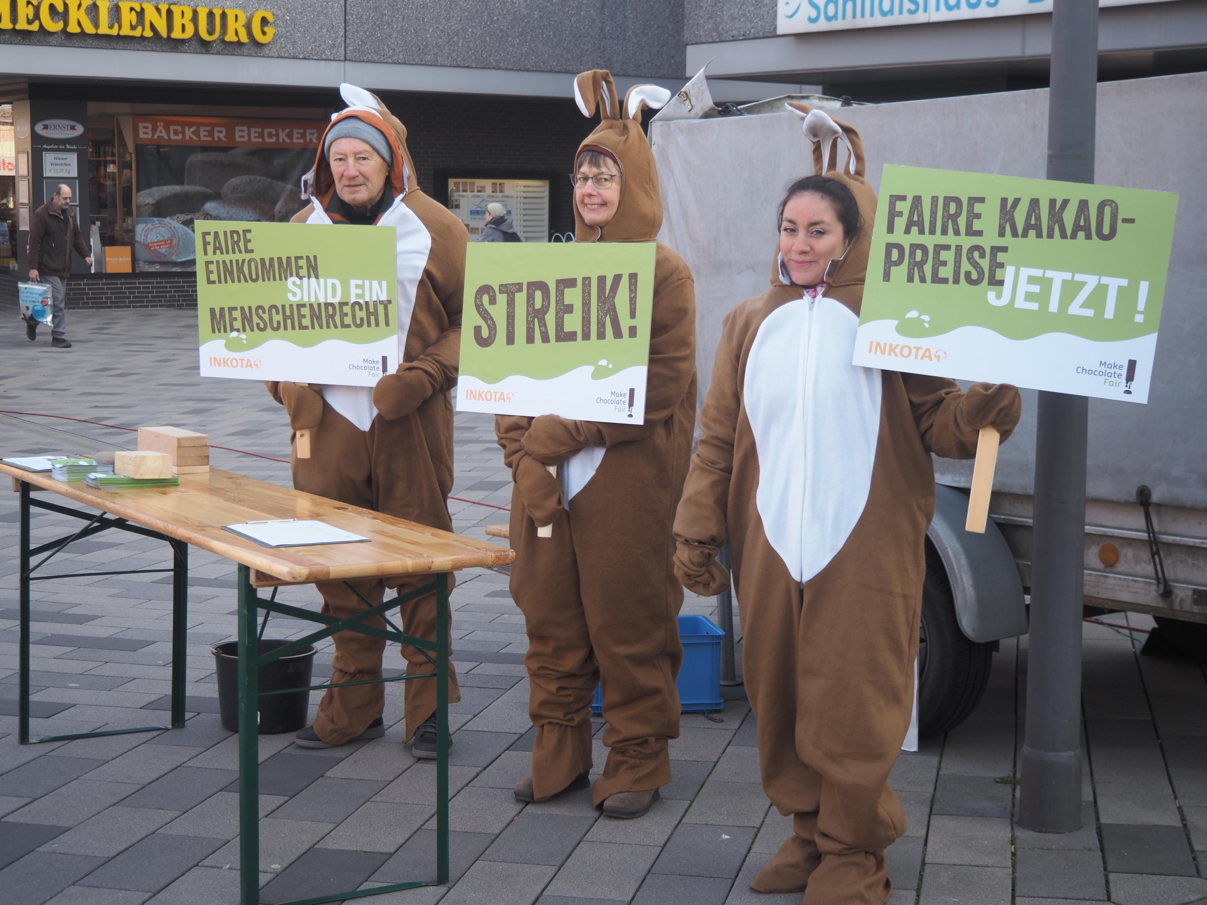 Streik in Hamburg-Neugraben