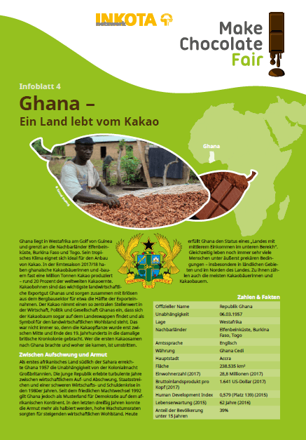 Infoblatt Ghana